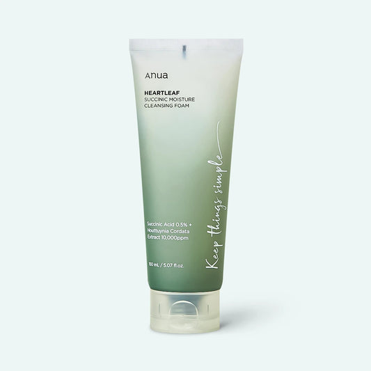 Anua Heartleaf Succinic Moisture Cleansing Foam (150 ml)